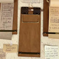 Vintage Clipboard Memo Board with Kraft Paper Roll