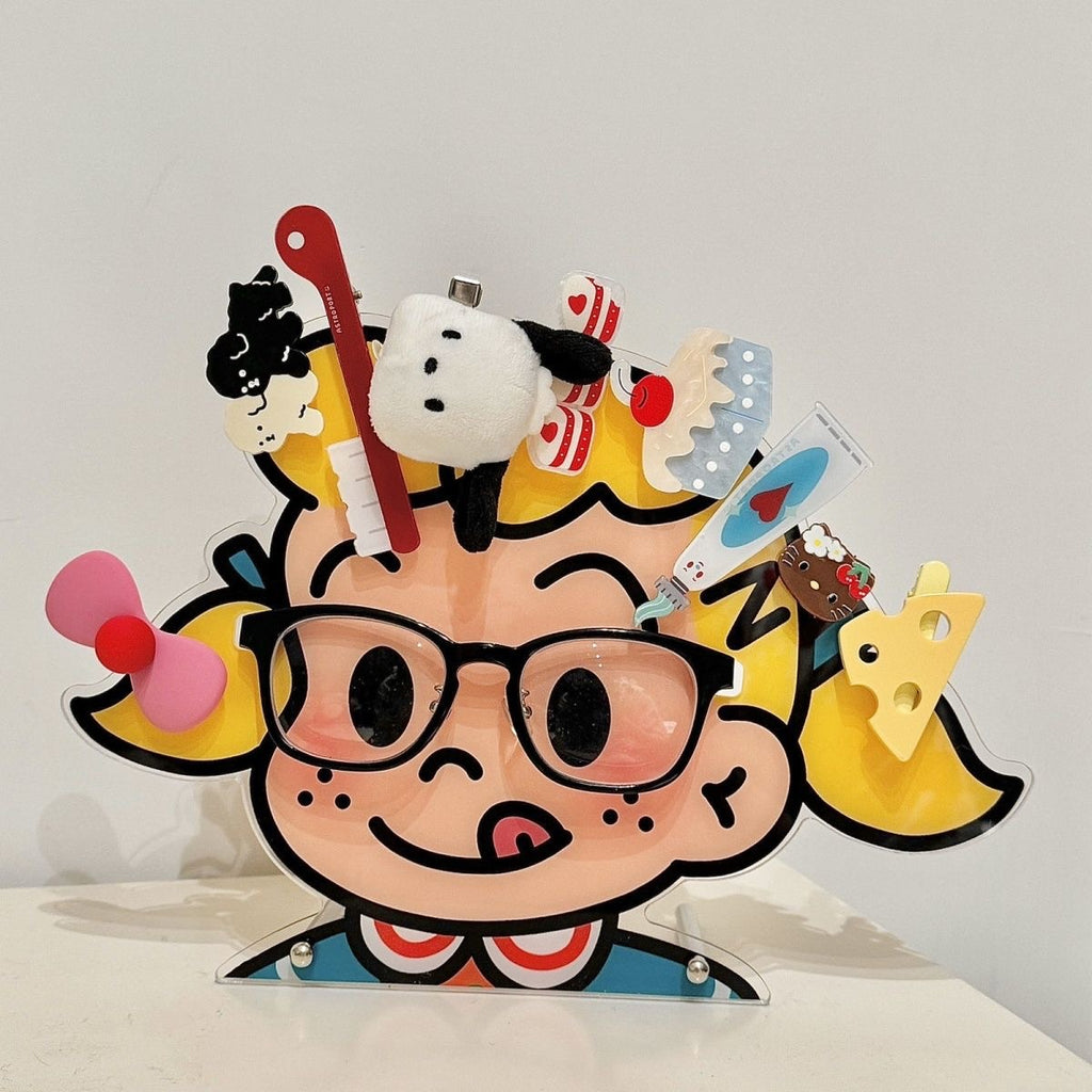 Harada-Inspired Eyeglass & Jewelry Organizer Stand