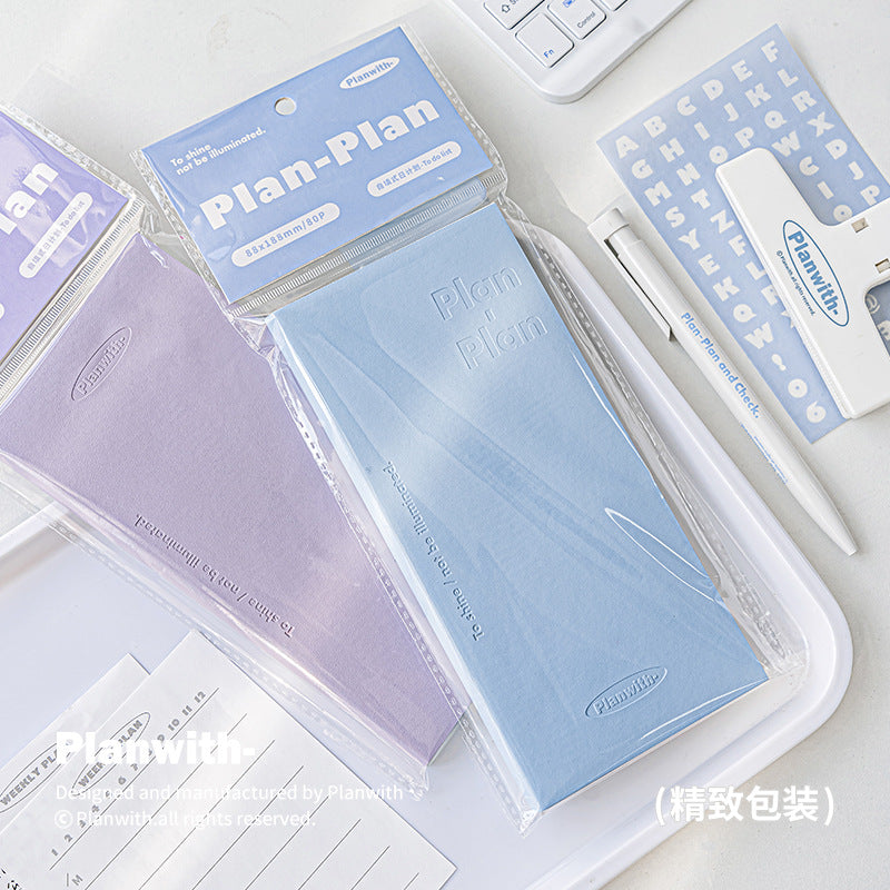 Minimalist Planwith Daily Planner Notebook