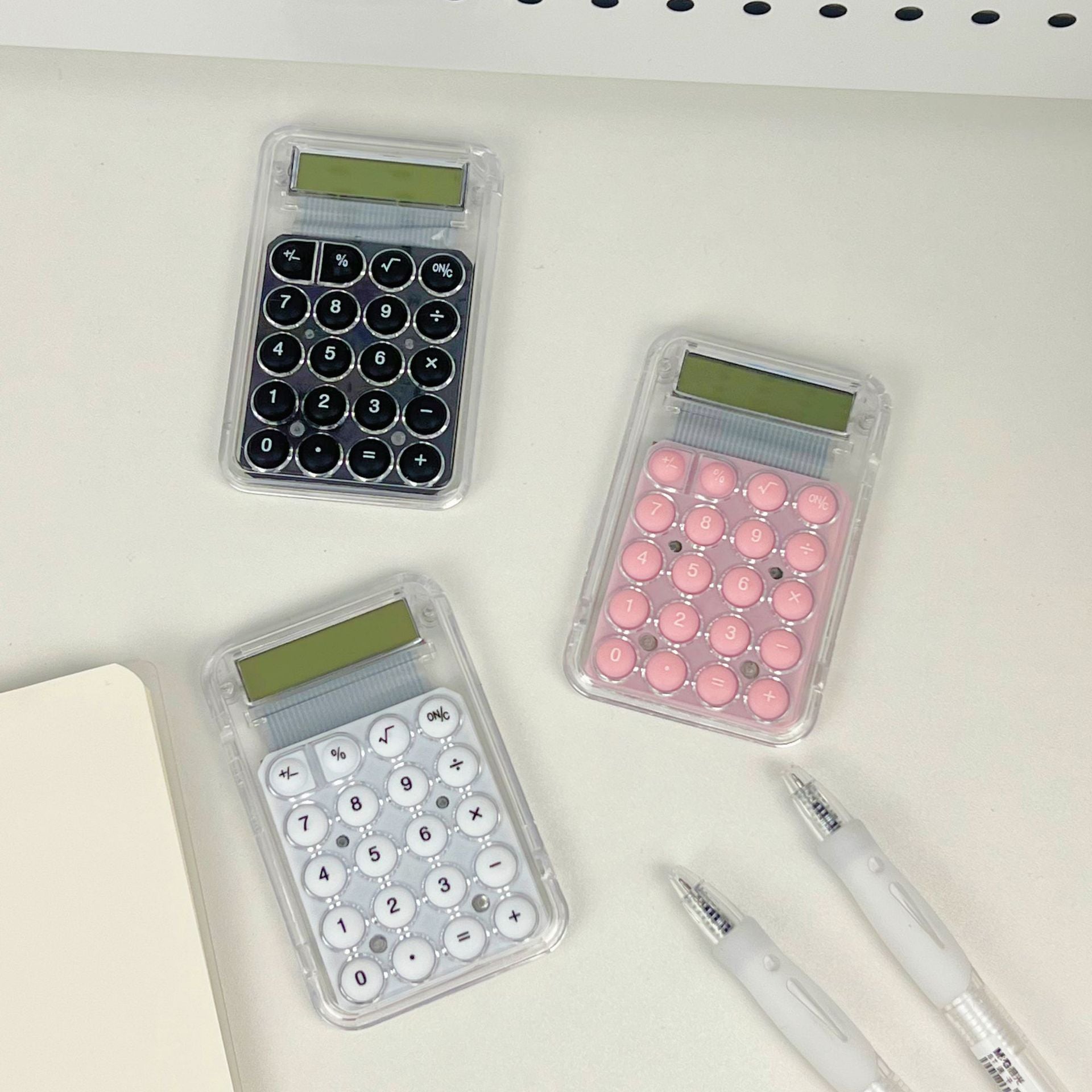 Mini Candy Button Pocket Calculator