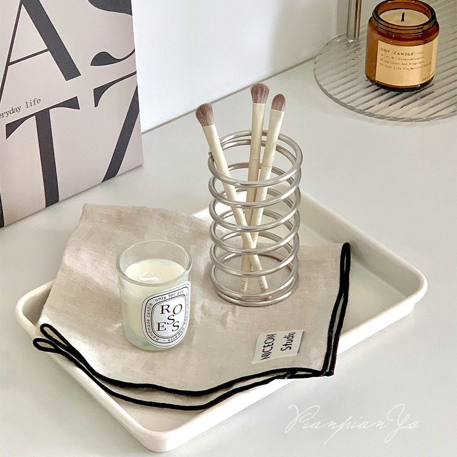 Minimalist Stainless Steel Storage Holder