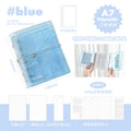 A7 Transparent Refillable Binder Notebook