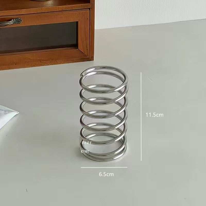 Minimalist Stainless Steel Storage Holder